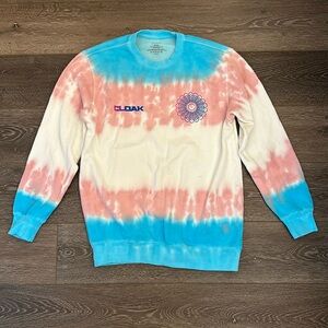 Cloak tie dye crewneck